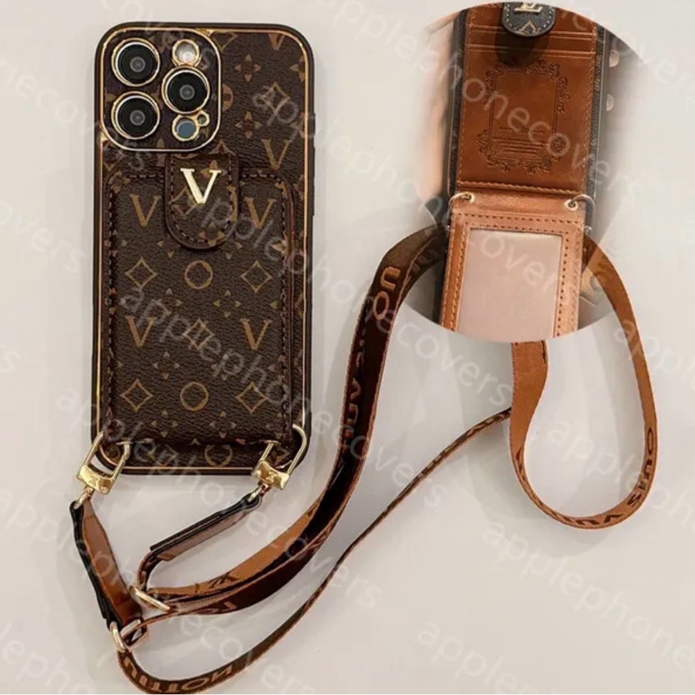☎️☎️☎️BOGOHO ☎️☎️☎️Luxury Brown IPhone 12 Pro Max Phone Wallet Case - Picture 6 of 10